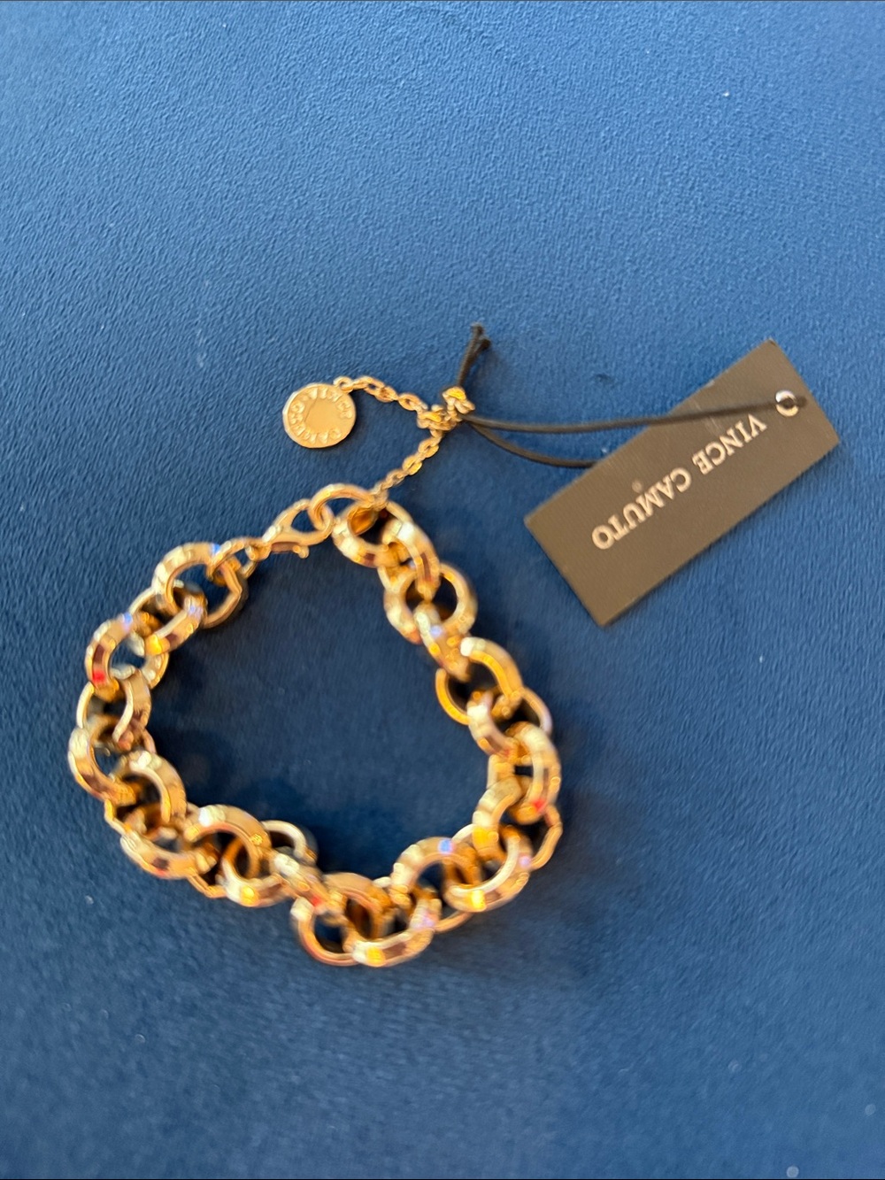 NWT Vince Camuto Gold Chain Link Bracelet